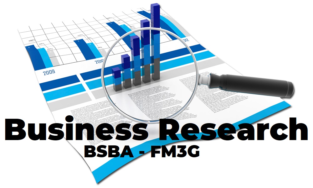 BA 315 - Business Research (BSBA FM 3G)