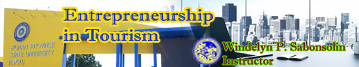 (3A) Entrepreneurship in Tourism