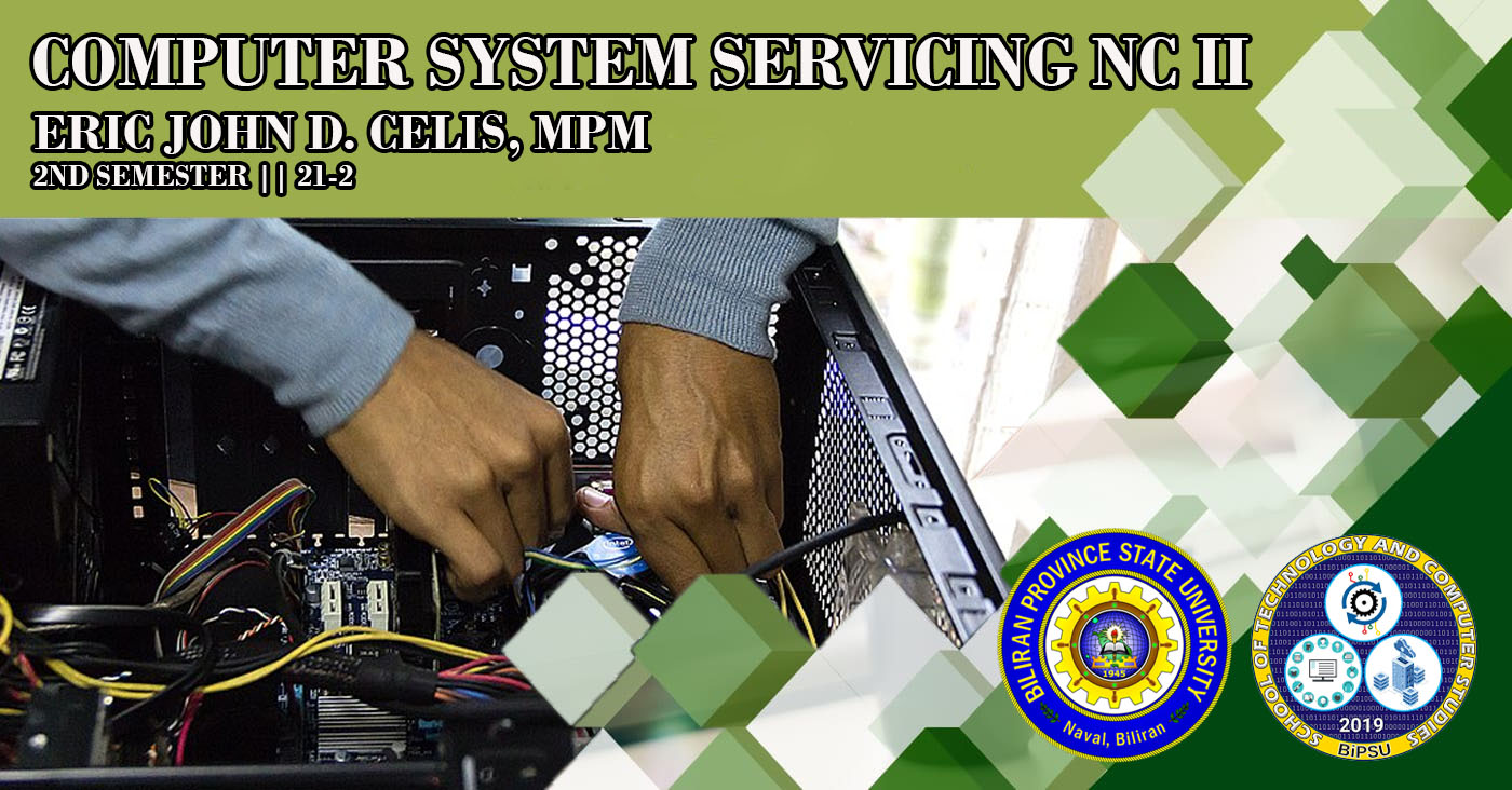 Computer System Servicing - NC 2 || 2nd Semester