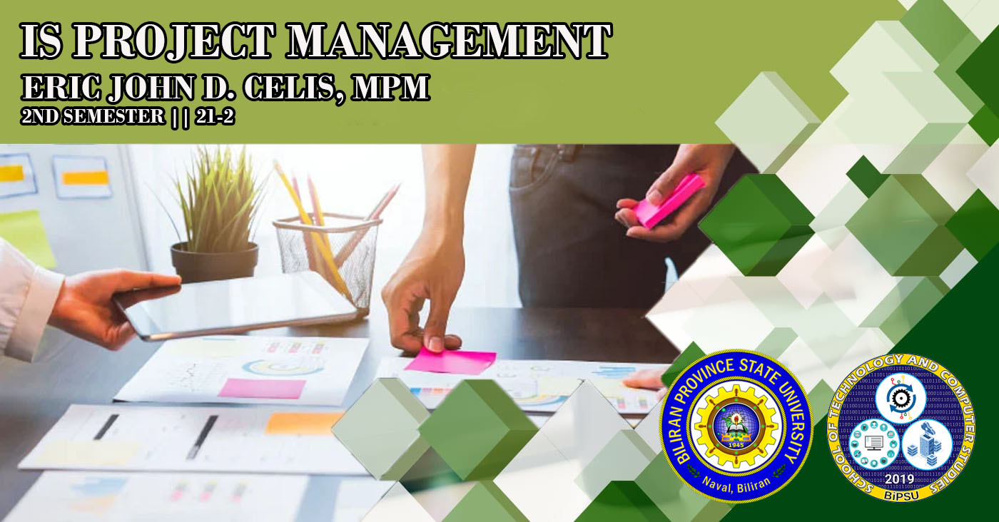 IS Project Management || 2nd Semester