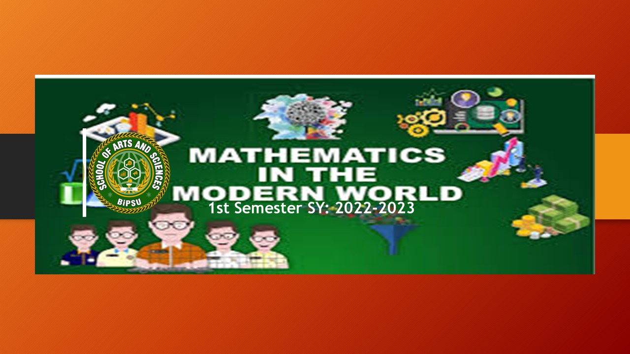 Mathematics in Modern World (22-1)